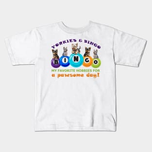 Bingo & Yorkie Kids T-Shirt